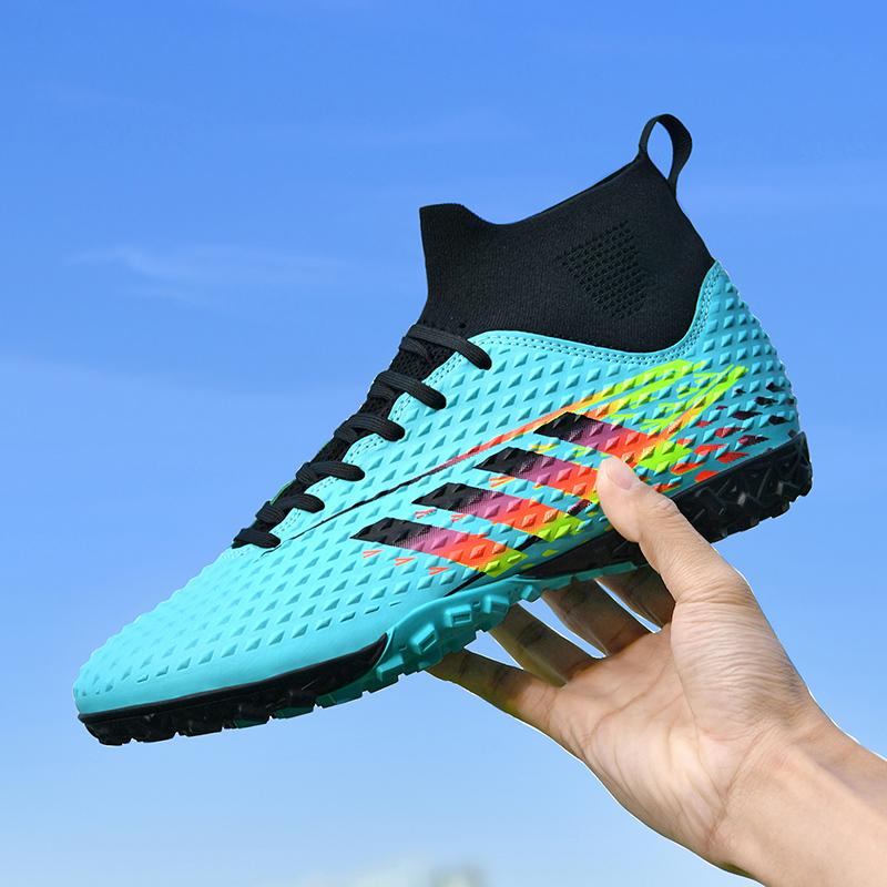 Neue Jugend Erwachsenen TF/AG Fußballschuhe Outdoor Professionelles Training Rutschfester Sneaker Modetrend Leichtes Schuhwerk 39-44