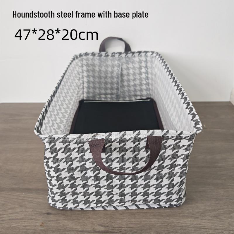 Houndstooth Foldable Drawer Organizer for Wardrobe