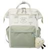 Large Capacity Junior High School High School Student Schoolbag Female Contrasting Color Backpack Simple Trendy Casual Backpack