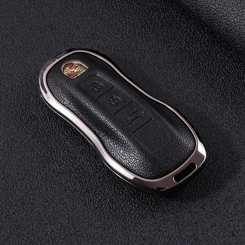 Porsche Panamera Cayenne Macan 718 Men's Protective Key Case & Buckle