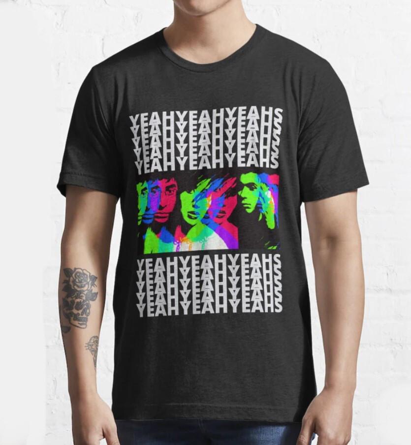 Yeah Yeah Yeahs T-shirt Rock Band Music Shirt Unisex Short Sleeve T-shirt All Si M