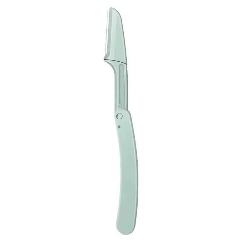 1/3-Piece Folding Facial Shaver, Facial Eyebrow Trimmer, Eyebrow Razor, Anti-Scratch Razor, Makeup Tools, Unisex Facial Razor
