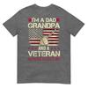 Im A Dad Grandpa And A Veteran Nothing Scares Me TShirt