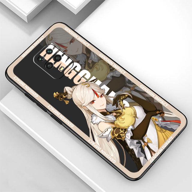 

Чехол Genshin Impact Game для Xiaomi Redmi Note 11 9S 10 9 8 7 9A 9C 9i K40 8T 10C 9T K50, силиконовый чехол для телефона Redmi A1 Plus