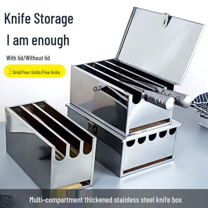 Industrial Stainless Steel Knife Storage Box