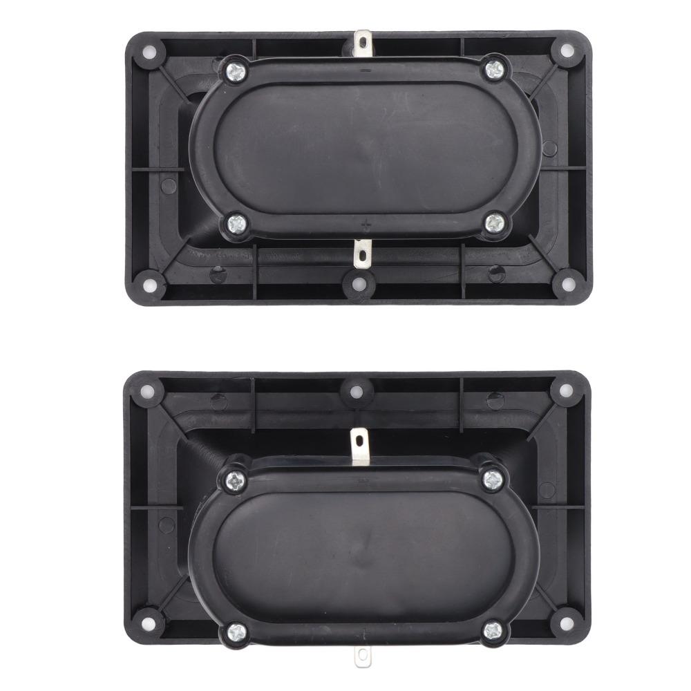 2PCS 75-150 Watts Horn Tweeter Dual Drive Wide Dispersion Horn Piezoelectric Speaker  PA System