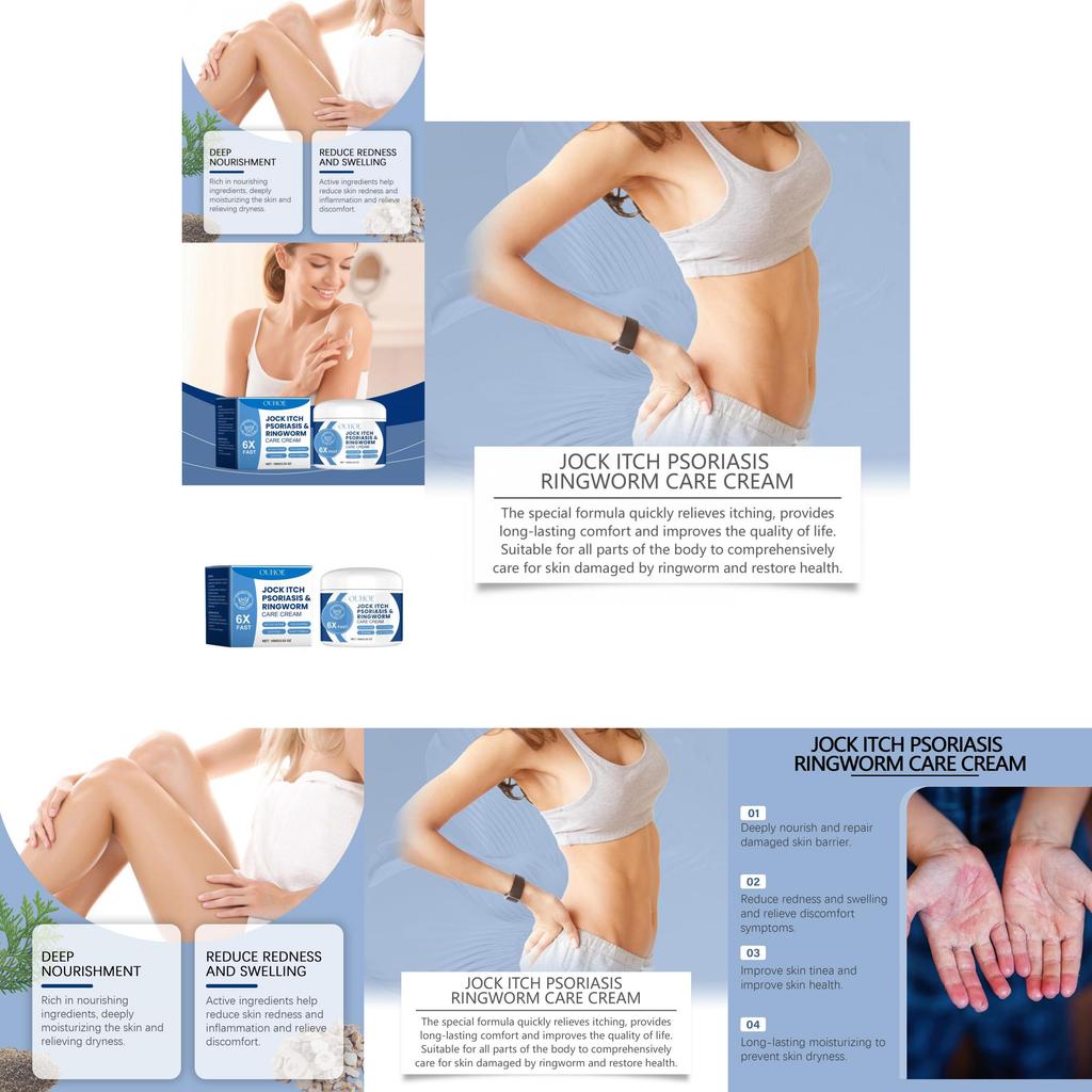 Ouhoe Skin Care Cream Gentle Moisturizing Body Cream For Dry Red Skin Repair