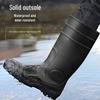 Junling Jingtian Men's High-Top Waterproof Rain Boots