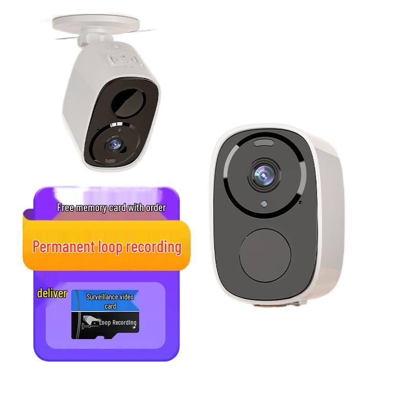 Wireless AI Smart Outdoor Camera with Remote Monitoring