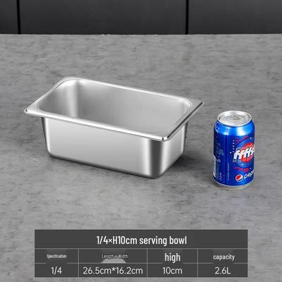 Durable Stainless Steel GN Food Pan