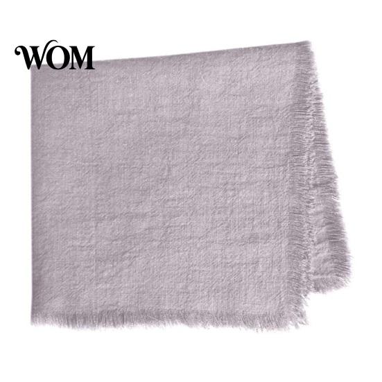 Soft Fringed Napkins Boho Linen Napkin, 18 Inch Washable Fabric Rustic Farmhouse Napkin for Dining Table Home Wedding Bridal Shower