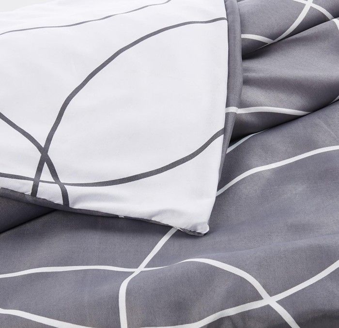 Parure 2 P. 140 X 200 Cm Microfibre Imprimee Allover Elton