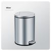 Stainless Steel Garbage Bin Household Foot Pedal Rubbish Storage Basket Kitchen Bathroom Large Capacity Trash Can