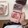 Pink Leopard Print Crying Doll Phone Case IPhone 17 Pro Max 16 15 14 With Kickstand Or Lanyard TPU Soft Cover