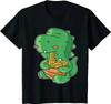 Ramen T-Shirt Trex Tshirt Kawaii Anime Tee Japanese Dinosaur T-Shirt Men Clothing Anime Clothes Cotton Four Seasons Daily