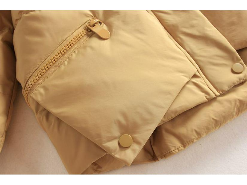 Trendy 2023 Women's Hooded Petite Cotton Jacket – Age-Reducing, Fashionable Short Cotton-Padded Coat