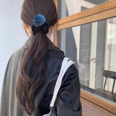 Samt Blumen Elastisches Haargummi Duttring - Koreanischer Stil für Frauen