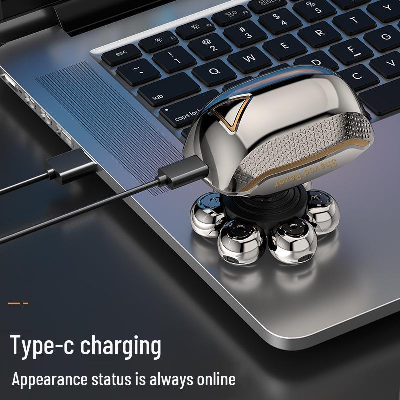 New Intelligent Seven-Blade Electric Hair Clipper & Washable Shaver