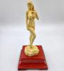 Wooden carving figurine Nude fine wooden total height [Goddess/Beautiful Girl] figure, art, sculpture, boxwood, 25.5cm