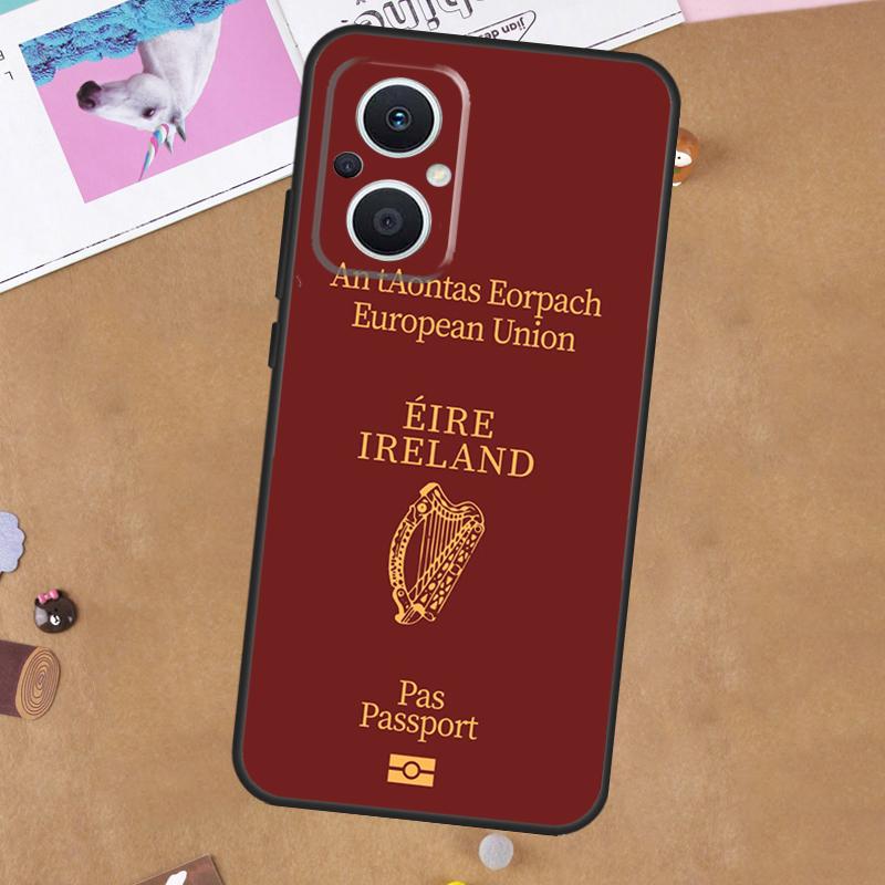 Russia Serbian Spain Passport Case For OPPO Reno 14 13 12 11 10 Pro 14F 13F 12F 11F 8T 8 Lite OPPO Find X8 X6 X5 Pro Cover