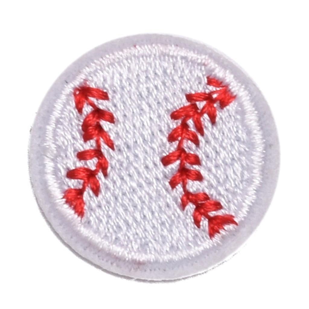 12 Pcs/Set Embroidered Patches Football Patches Iron On/Sew On Appliques Craft Supplies for Clothing Repair