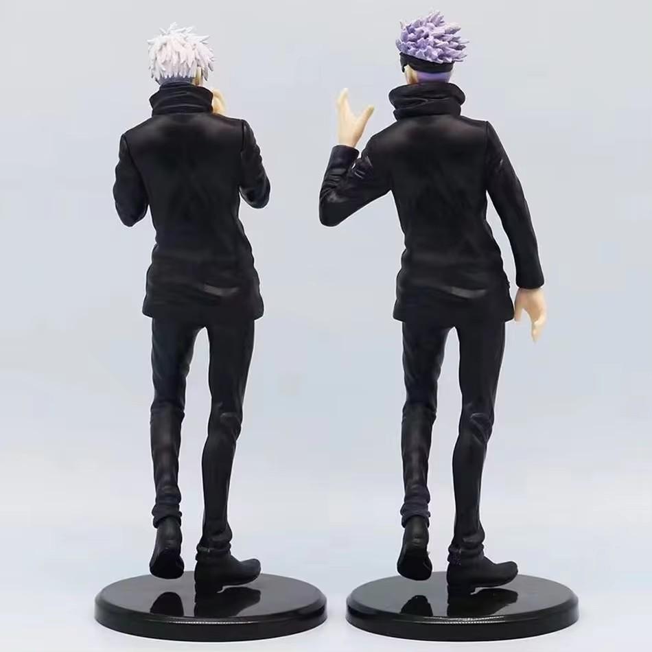 21CM Anime Jujutsu Kaisen Satoru Gojo Figure Interchangeable Head Model Toy Gift Collection Itadori Yuji Action Figure PVC