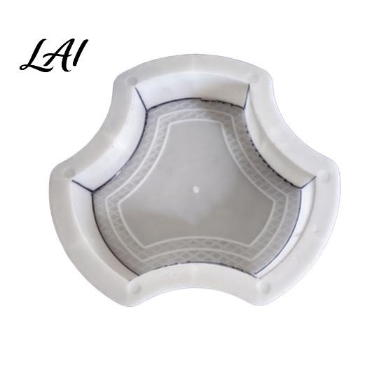 Handgefertigte Wegplatten Garten Trittstein Form Wiederverwendbar Beton Personalisierte Dekoration DIY Zement Pflasterform für Terrasse Hinterhof Gehweg