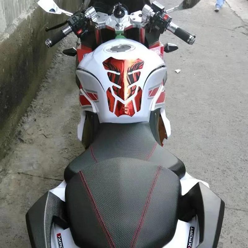 Univerzální samolepka na palivovou nádrž pro motocyklovou nádrž, podložka na rybí kost, chránič olejové nádrže, chránič motocyklové nádrže, dekorace