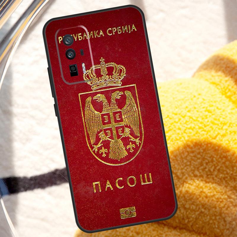 Russian Spanish Passport Retro Case For POCO X6 Pro M6 X5 X3 M5s F3 F5 Xiaomi 14 Ultra 13 12 Lite 11T 12T 13T Pro Cover