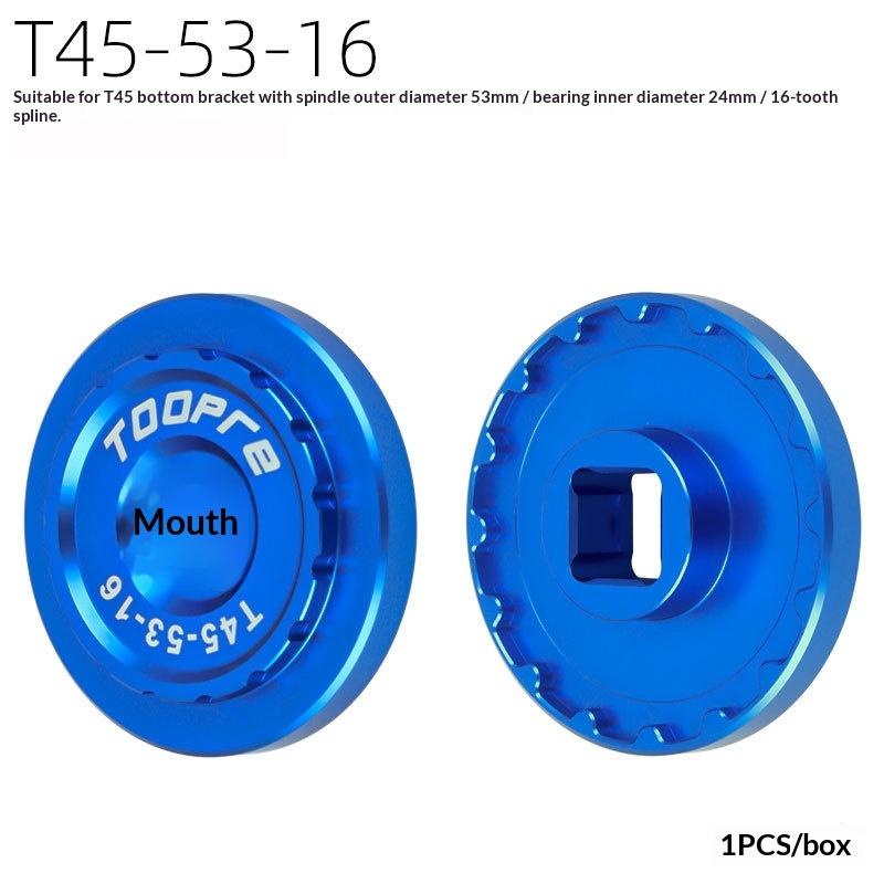 

Bike Bottom Bracket Tool T45 T47 Removal Socket Cnc Aluminum Alloy Wrench For Bb Cups Repair And Maintenance Tool A