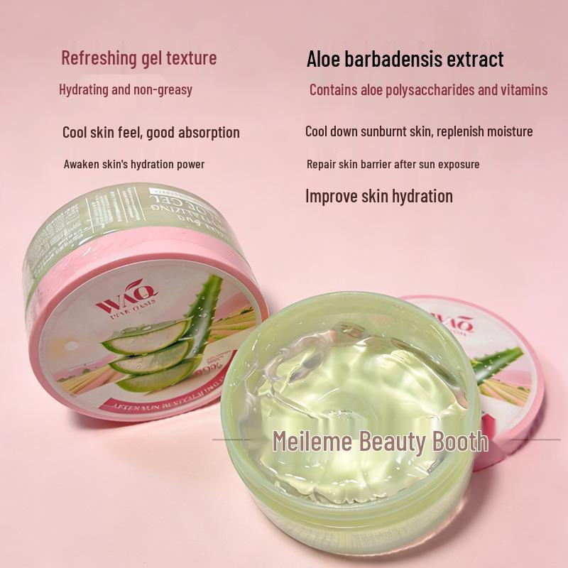 Wei Ai Qing Koreanische Aloe Vera After-Sun Repair Gel, 300g - Erfrischendes, beruhigendes Feuchtigkeitsgel für alle Geschlechter