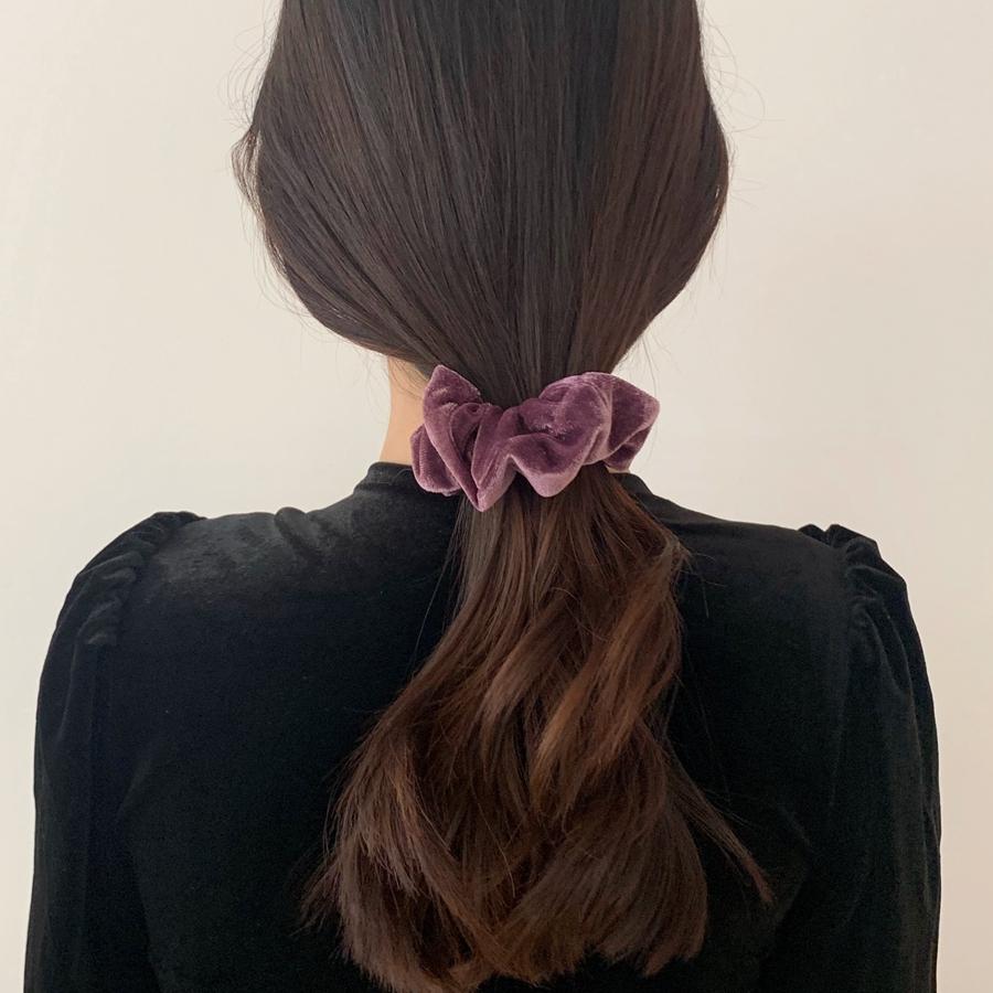Classic All-match Velvet Scrunchies Women Girls Elastic Hair Rubber Bands Accessories Tie Hair Ring Rope Lady Headdress Headwear