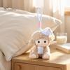 Backpack Accessory Charm Goodnight Sheep Plush Keychain, Cute Sleepy Lamb Stuffed Toy with Nightcap, Animal Soft Fluffy Bag for And Nursery Room Decor