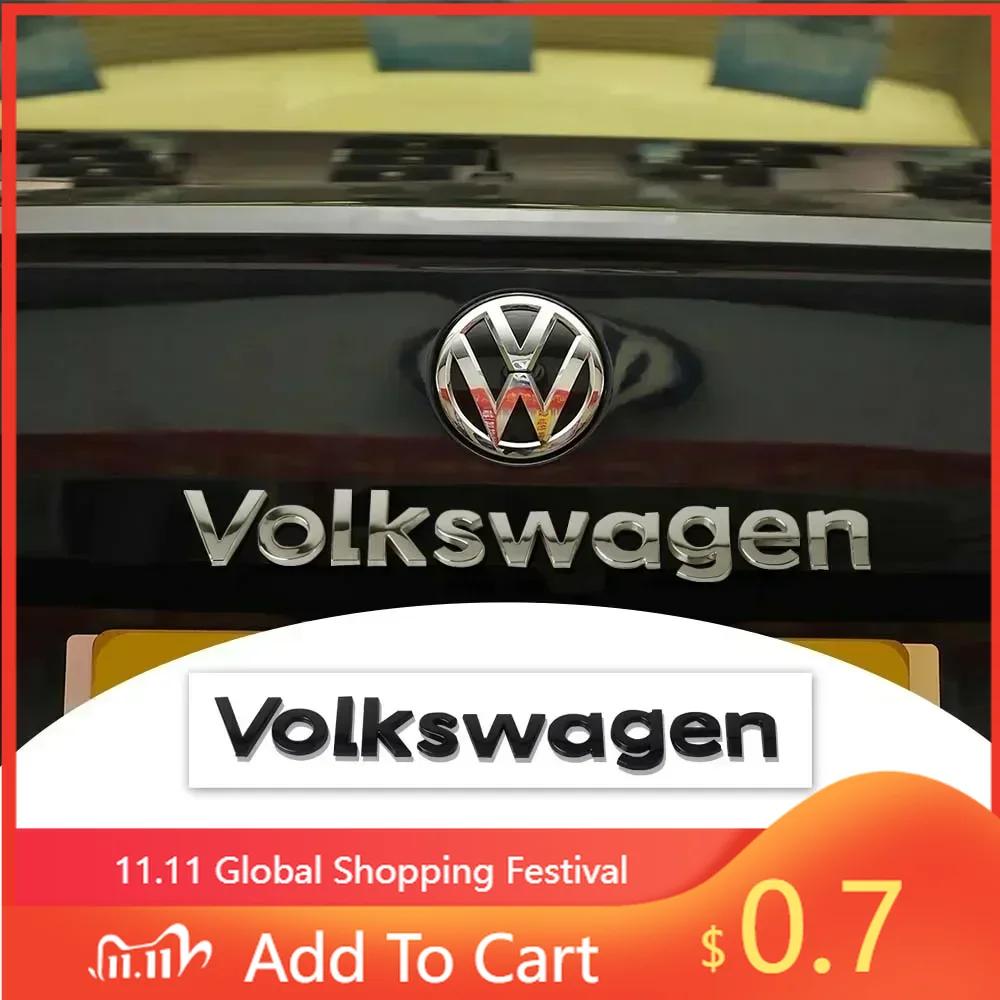 Per VW Nuova ABS Bagagliaio Auto Logo Volkswagen Adesivo Decorativo Auto Styling Emblema Badge Adesivo Decalcomania Per VW Golf MK5 MK6 MK7 Pass