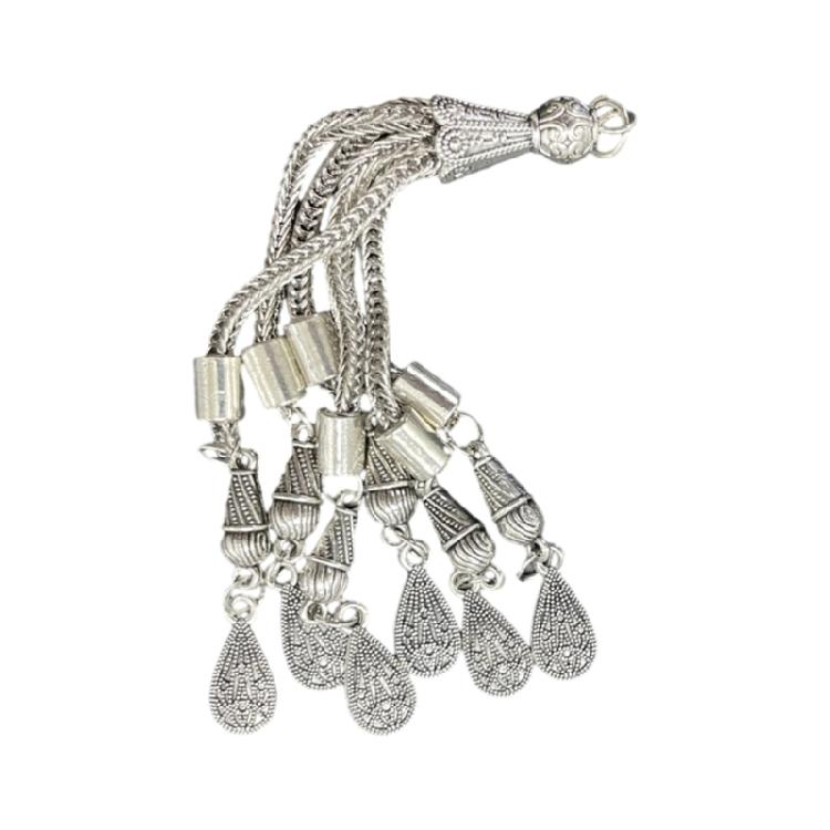 

Ethnic Beaded Jewelry Craft Supplies with Pendant Trendy Rosary Pendant Ornament