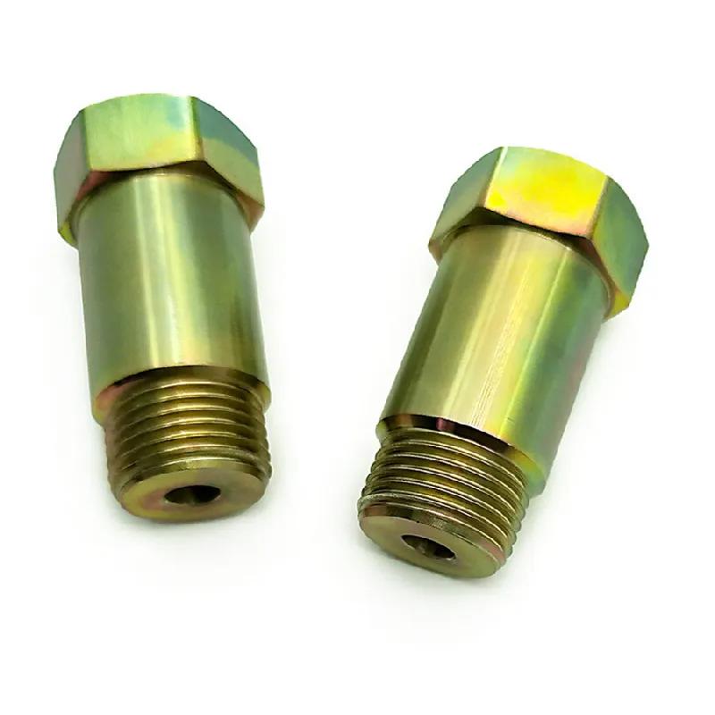 

FOR SALE IS 2* NEW Straight 45mm O2 Oxygen Sensor Extension Spacer extender M18 X 1.5 CEL