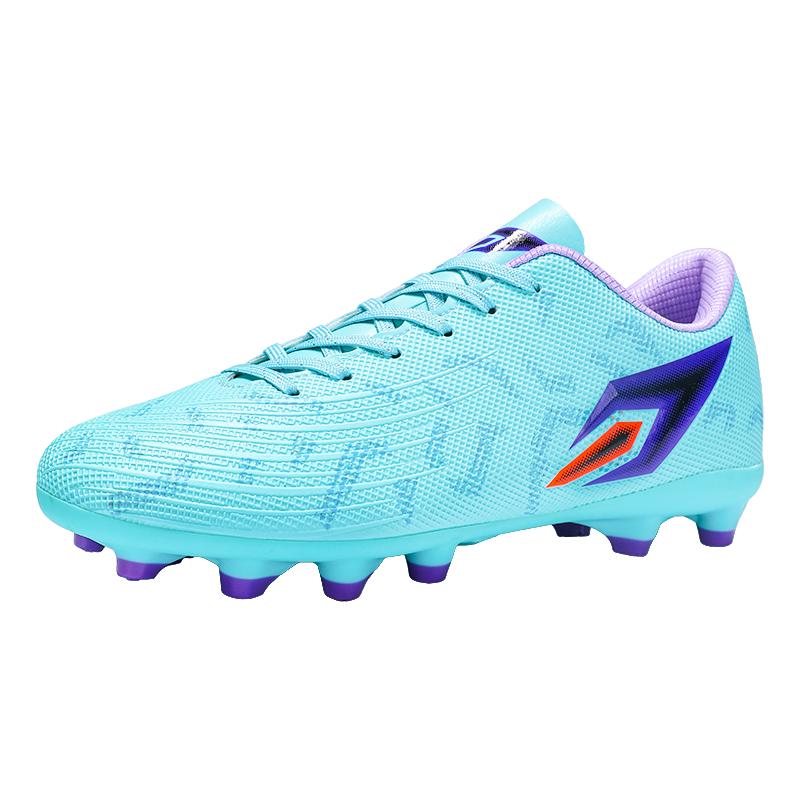 

Soccer Shoes High Quality Mens Soccer Shoes Training Soccer Shoes Ultra Lightweight Non-slip Turf Soccer Shoes 44 синій