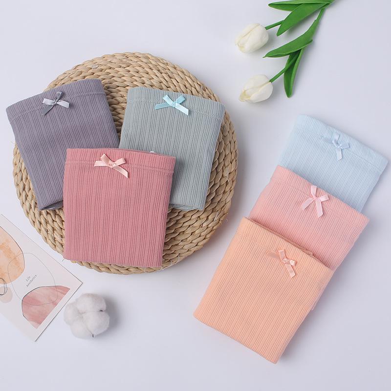 Plus Size Breathable High Waist Maternity Panties with Lace Trim and Adjustable Ribbed Abdomen Support