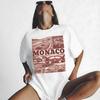 Monaco Racing Shirt, Vintage Monaco Street Circuit T Shirt, Retro Motorsport Graphic Shirt, Race Weekend Outfit Gift, Racing Fan Gift Shirt