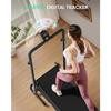 Portable Non- Electric Home Fitness Walking Pad Treadmill LCD Screen Convenient Under Desk Design