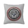 Custom Freemason Evil Eye Symbol Throw Pillow Covers Masonic Mason Chair Cushion Cover Square Pillowcase
