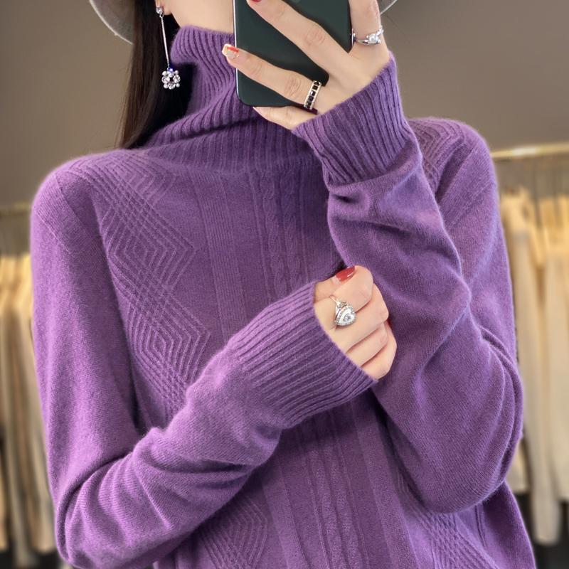 Col Montant Prix Pull Cachemire Pull Col Montant Femme Qinghe Cachemire 30% Cachemire 70% Laine Pull  Cachemire Femme Automne Et Hiver Doux Et Chaud Acheter à Prix Bas —  Livraison Gratuite, Avis Réels Avec Des Photos — Joom