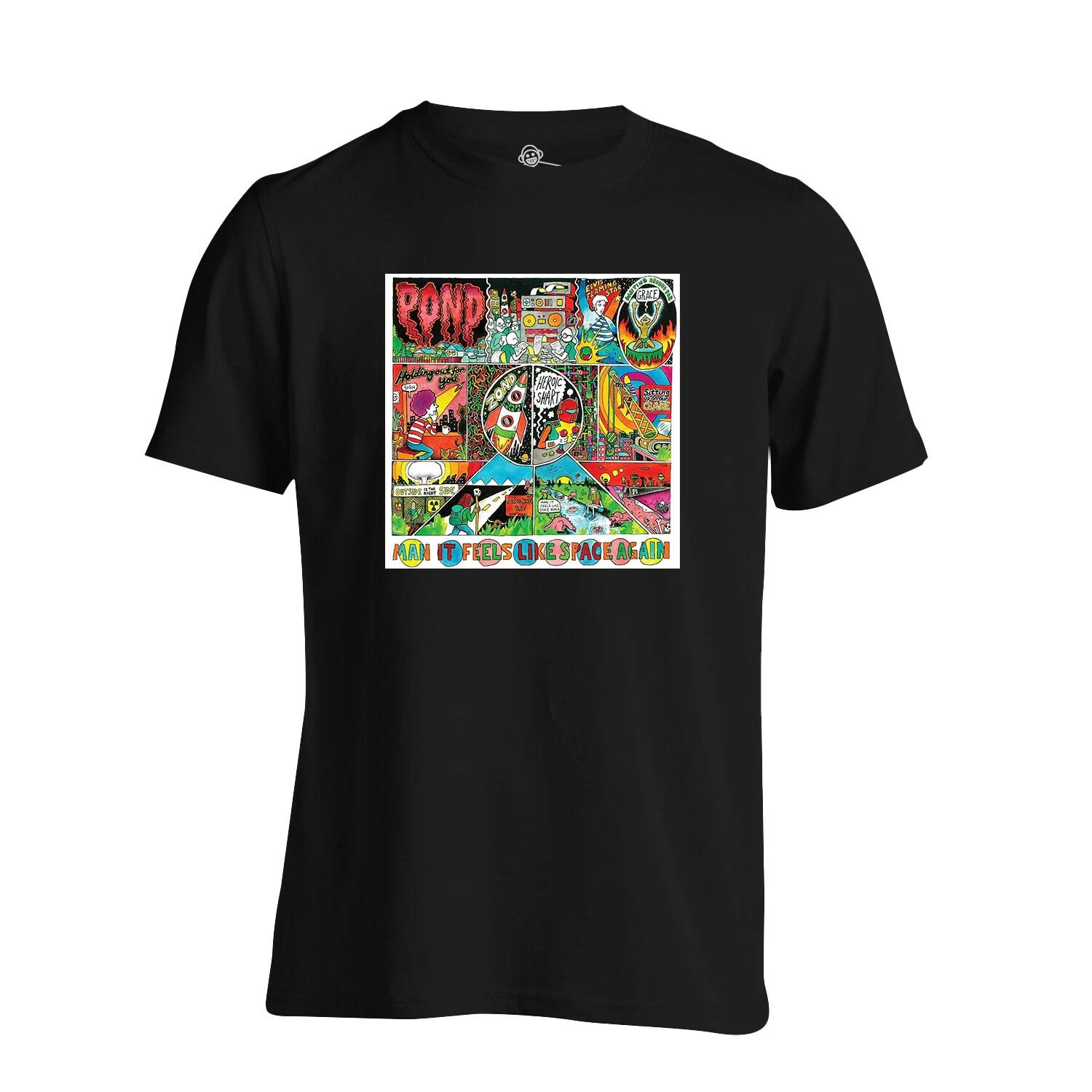 Pond T Shirt Man It Feels Like Space Again Album Cover Indie Rock Pop Classic 3XL