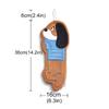 Thicker Cleaning Towel Quick Drying Dishcloths Creative Dachshund Shaped Hand Towel  Bathroom