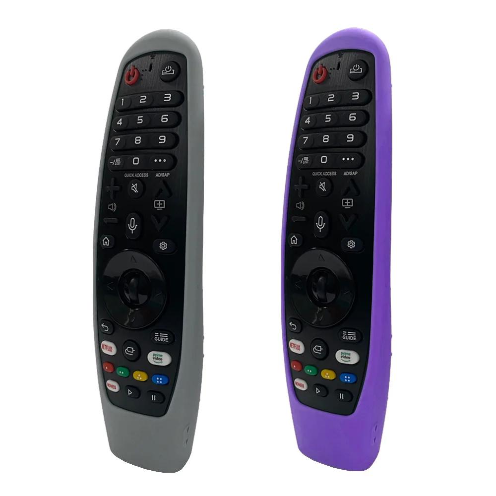 1/2pcs Silicone Protective Case for LG AN-MR600 MR650 MR18BA MR19BA MR20GA Magic Remote Control Cover Smart OLED TV Console