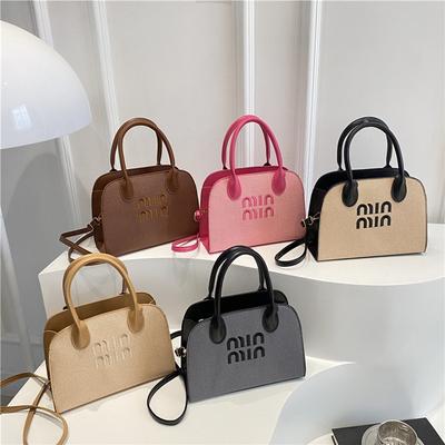 Neue beliebte Tragetasche trendige Schulterhandtasche modisch vielseitig große Kapazität Umhängetasche Damen