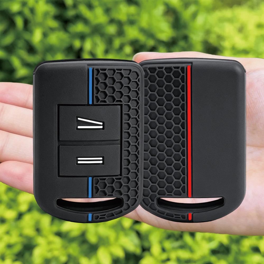 2 Buttons Silicone Car Key Shell For Vauxhall Opel Corsa C Combo Tigra Meriva Agila Remote Key Case Remote Accessories