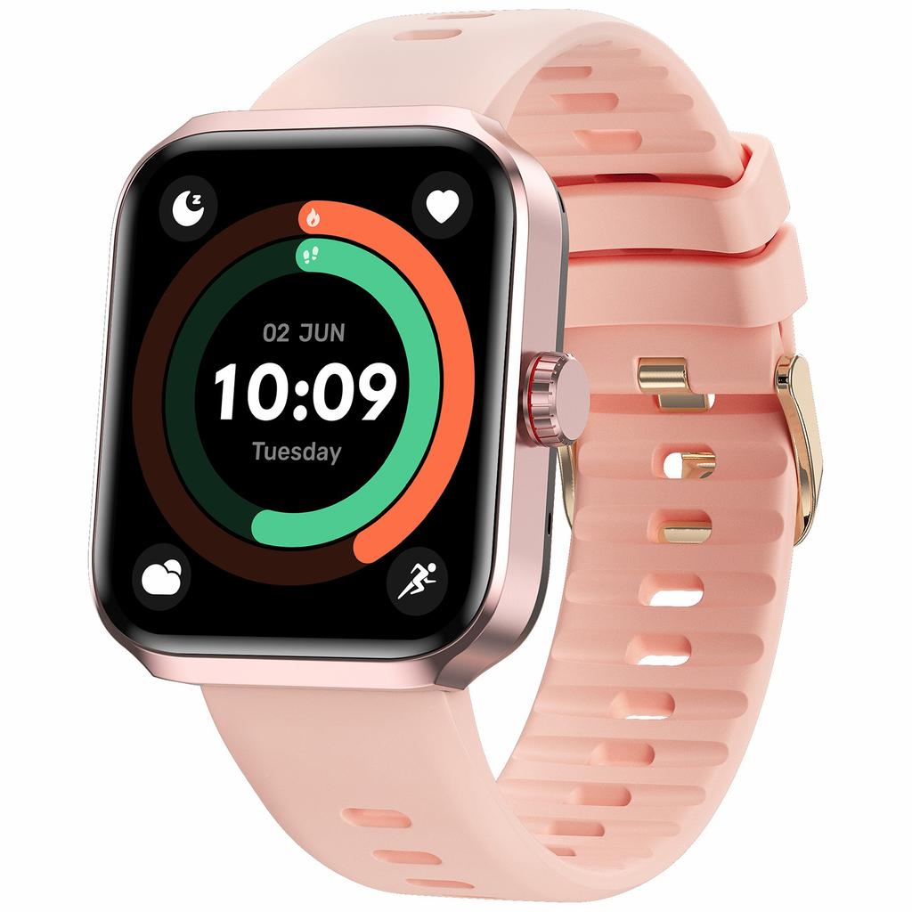 NX22 AMOLED Square Touch Screen Smart Watch GPS Health Monitoring Sport Watch