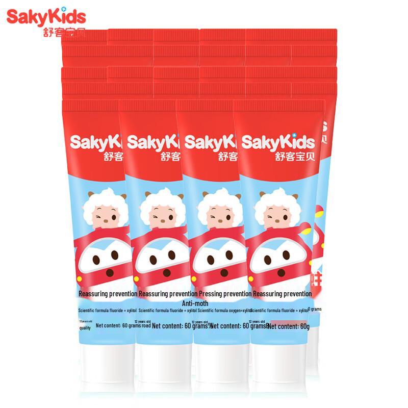 Shuke Kids Strawberry Fluoride Toothpaste 60g (24-Pack)