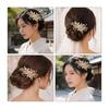 DONGYE Hair Pin, Hair Stick, Hair Clip with Pearl and Cherry Blossom Motif, Rose Gold, Suitable for Weddings, Ceremonies, Japanese and Western